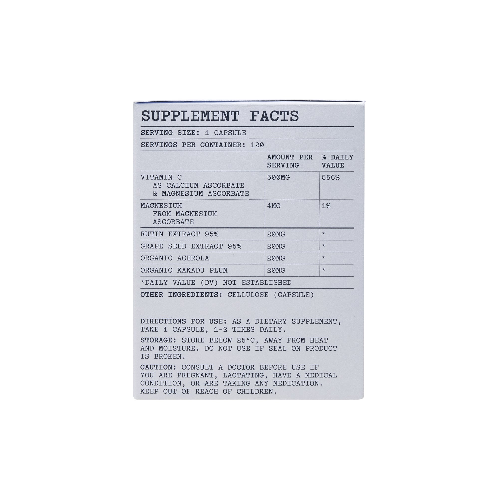 Buffered Vitamin C + Bioflavonoids